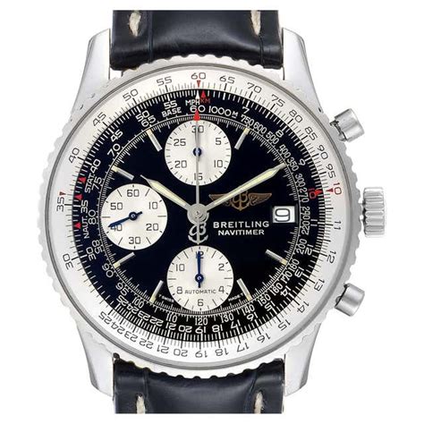 BREITLING. A STAINLESS STEEL MANUAL WIND 